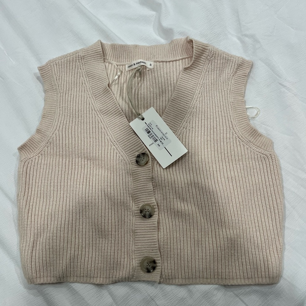 Cream/beige Sweater Vest